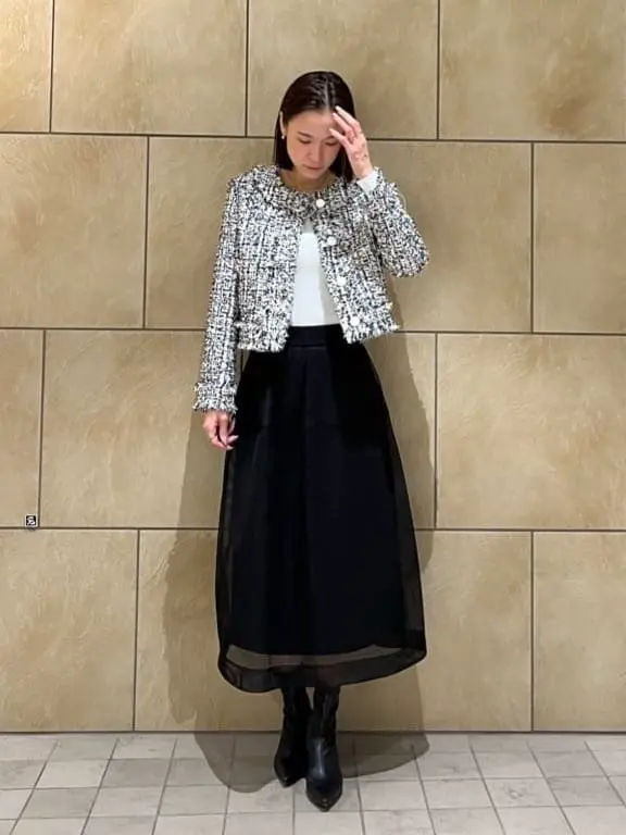 GRACE CONTINENTAL The Banquet 亀田 未希 コーディネート画像