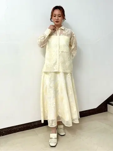 GRACE CONTINENTAL The Banquet Kogane. コーディネート画像