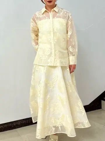 GRACE CONTINENTAL The Banquet Kogane. コーディネート画像