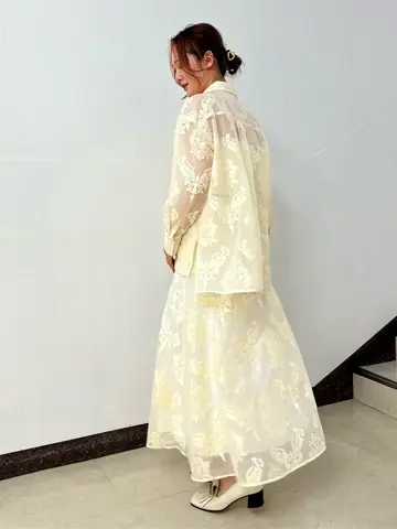 GRACE CONTINENTAL The Banquet Kogane. コーディネート画像