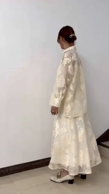 GRACE CONTINENTAL The Banquet Kogane. コーディネート画像