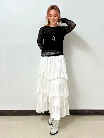 GRACE CONTINENTAL The Banquet Kogane. コーディネート画像