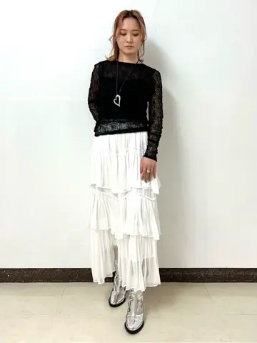 GRACE CONTINENTAL The Banquet Kogane. コーディネート画像