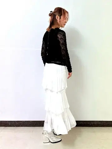 GRACE CONTINENTAL The Banquet Kogane. コーディネート画像