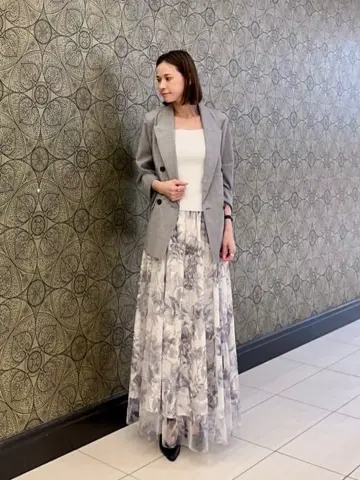 GRACE CONTINENTAL The Banquet 亀田 未希 コーディネート画像