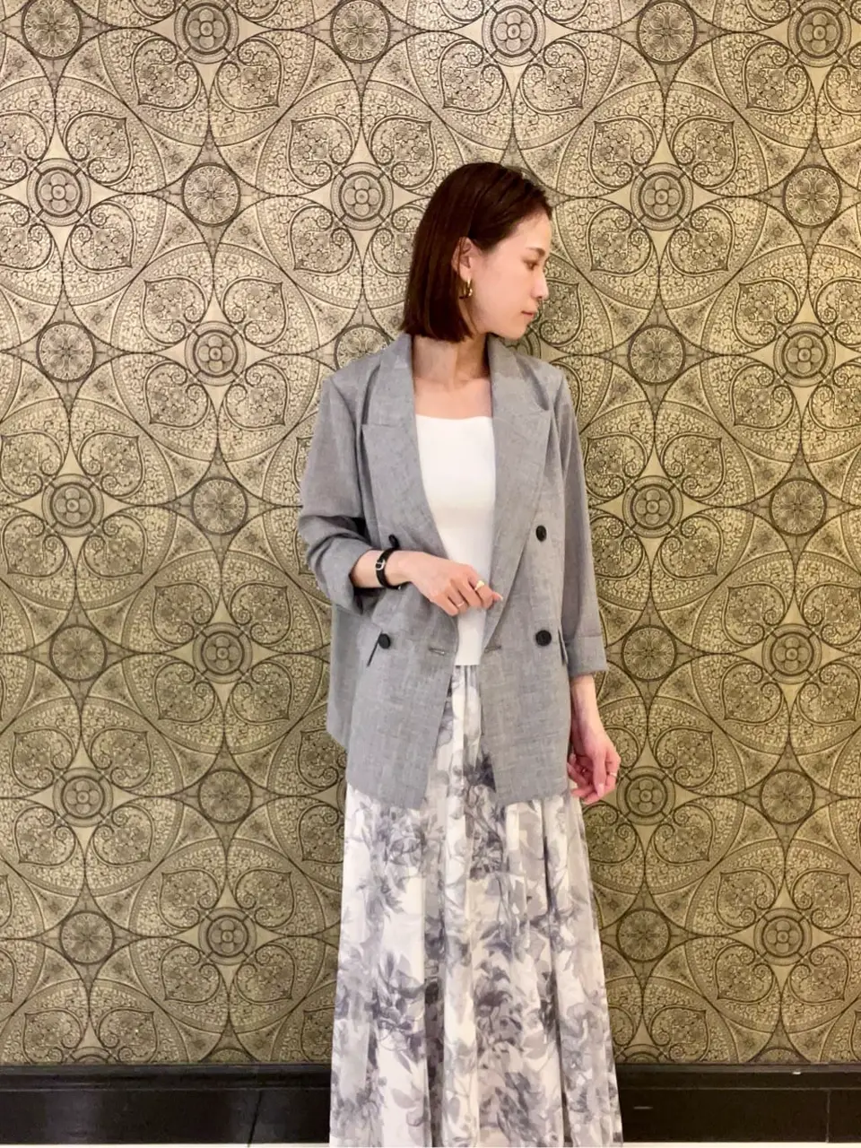 GRACE CONTINENTAL The Banquet 亀田 未希 コーディネート画像