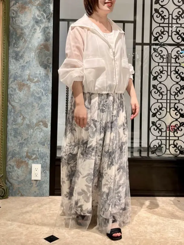 GRACE CONTINENTAL The Banquet 吉永　ひかる コーディネート画像