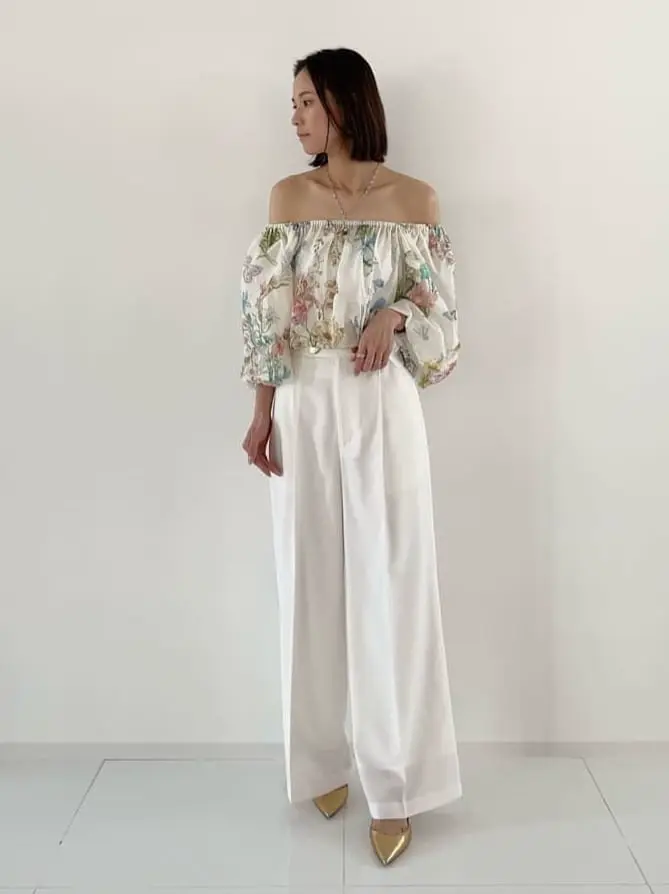 GRACE CONTINENTAL The Banquet 亀田 未希 コーディネート画像