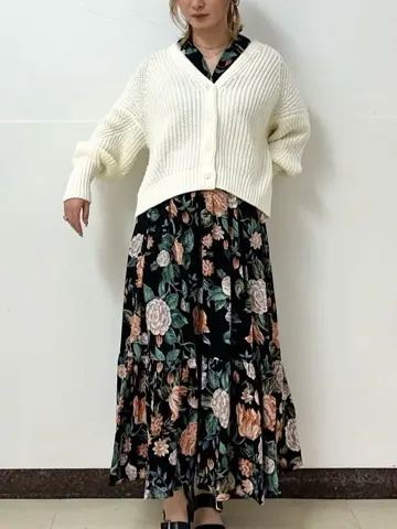 GRACE CONTINENTAL The Banquet Kogane. コーディネート画像