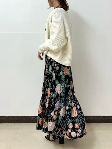 GRACE CONTINENTAL The Banquet Kogane. コーディネート画像