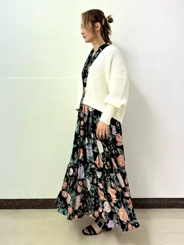 GRACE CONTINENTAL The Banquet Kogane. コーディネート画像