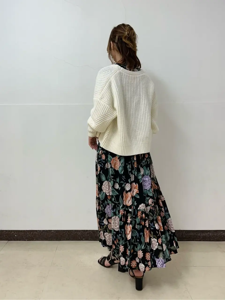 GRACE CONTINENTAL The Banquet Kogane. コーディネート画像