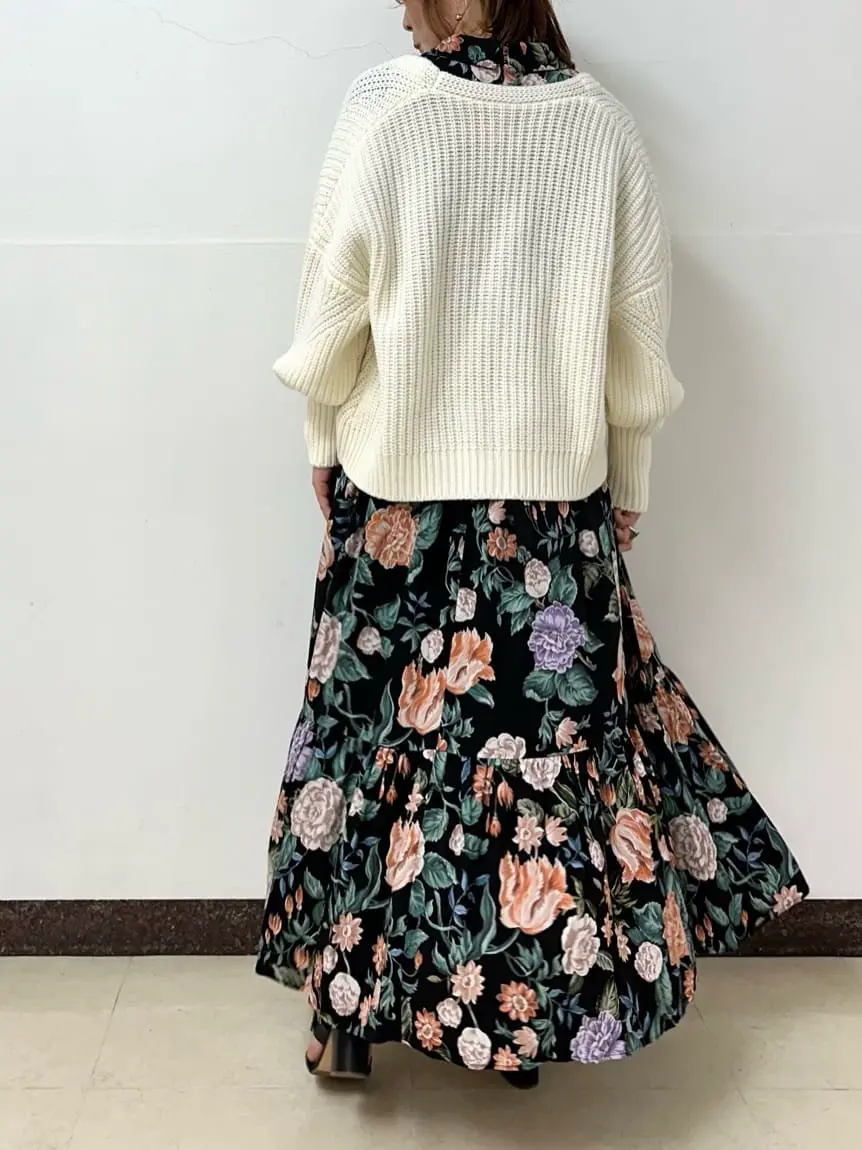 GRACE CONTINENTAL The Banquet Kogane. コーディネート画像