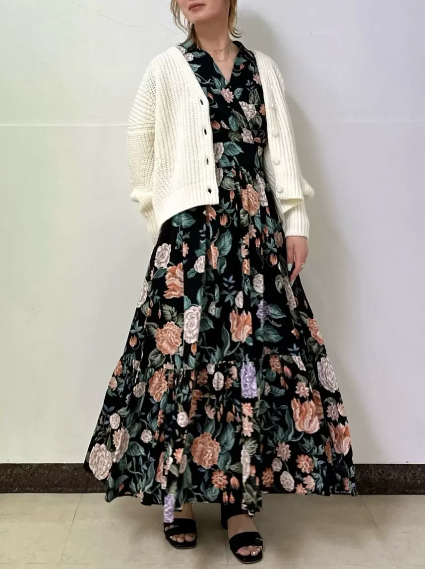 GRACE CONTINENTAL The Banquet Kogane. コーディネート画像