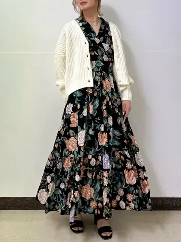 GRACE CONTINENTAL The Banquet Kogane. コーディネート画像