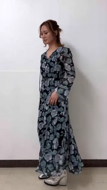 GRACE CONTINENTAL The Banquet Kogane. コーディネート画像