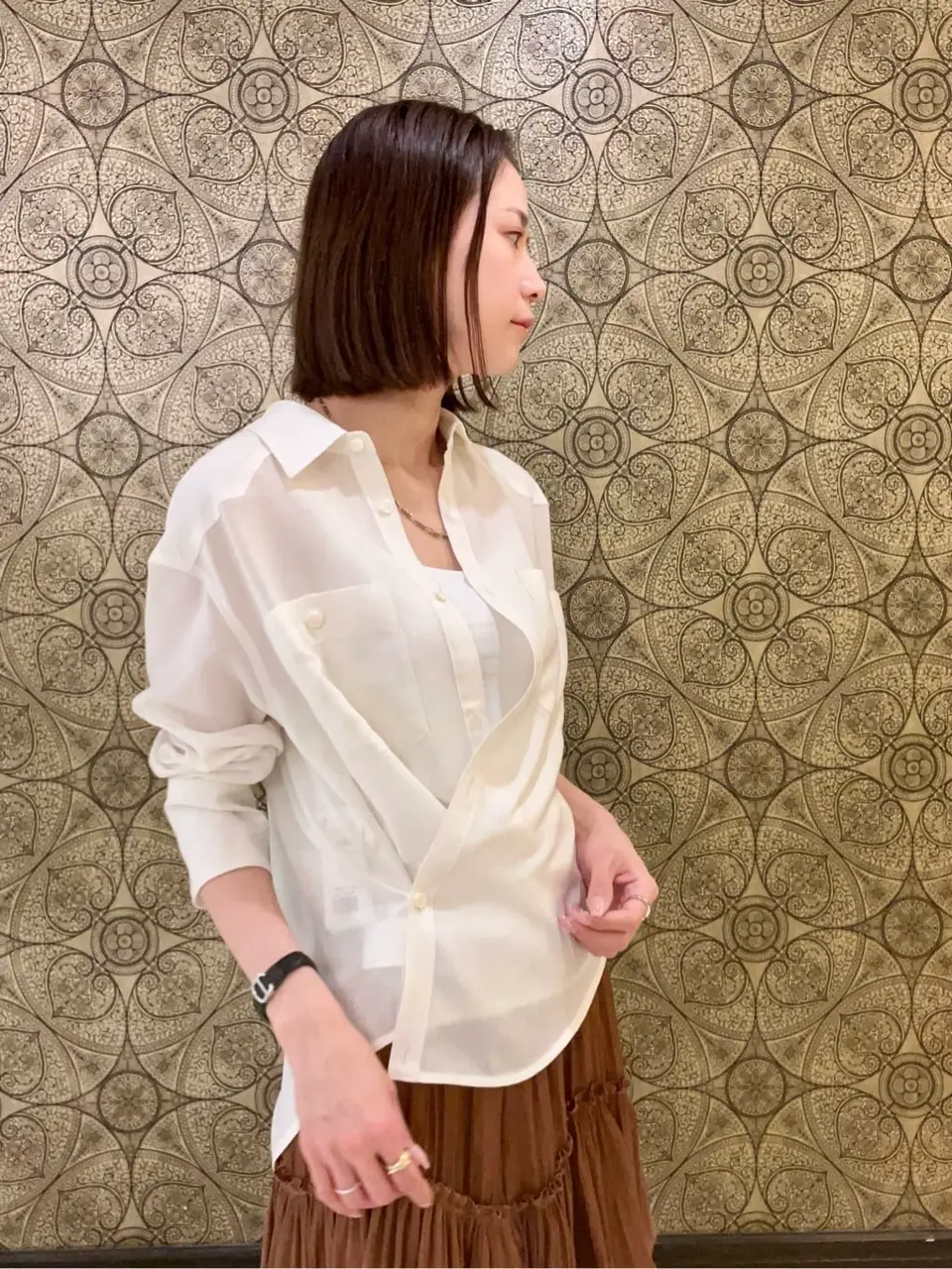 GRACE CONTINENTAL The Banquet 亀田 未希 コーディネート画像