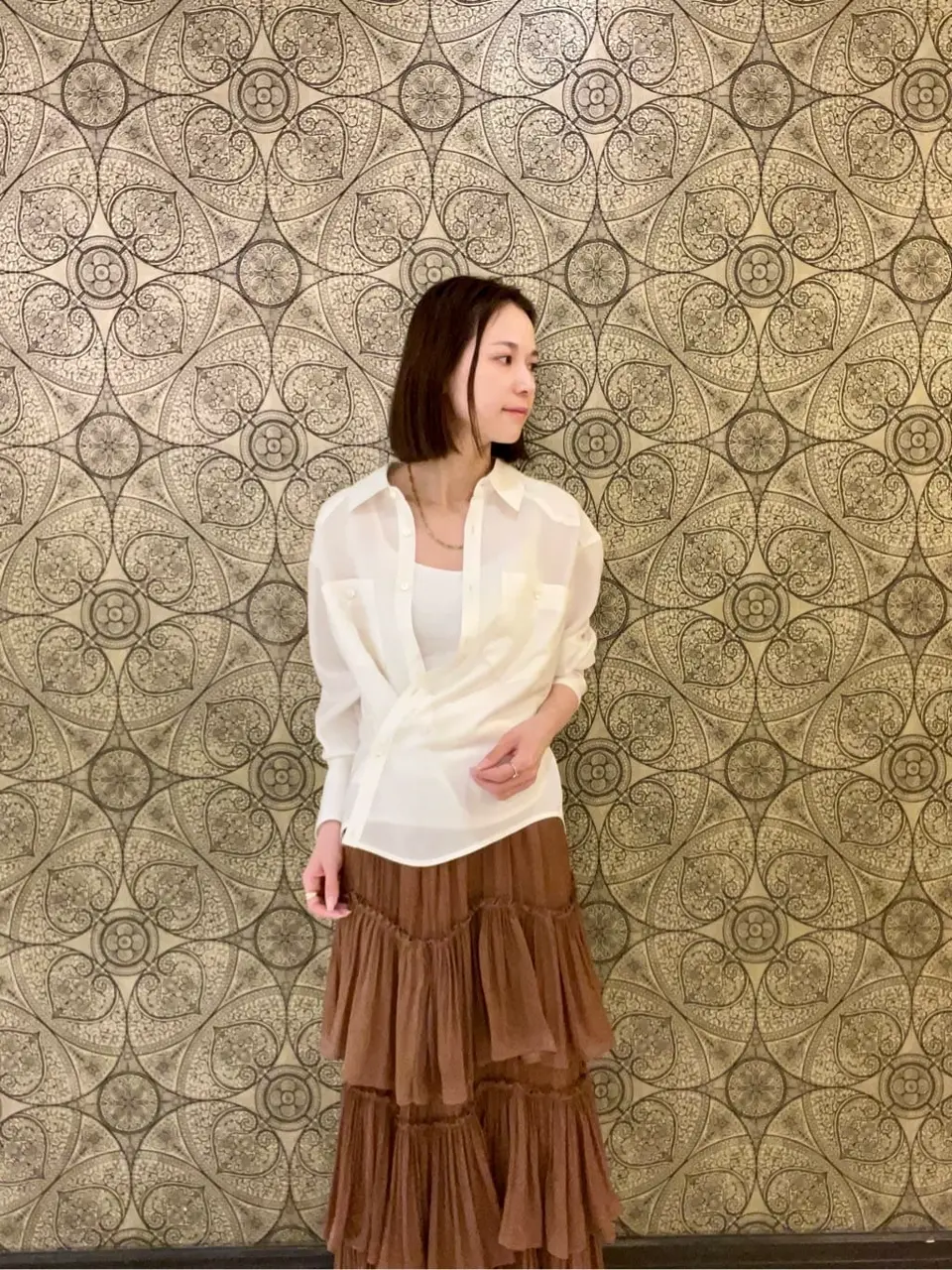 GRACE CONTINENTAL The Banquet 亀田 未希 コーディネート画像