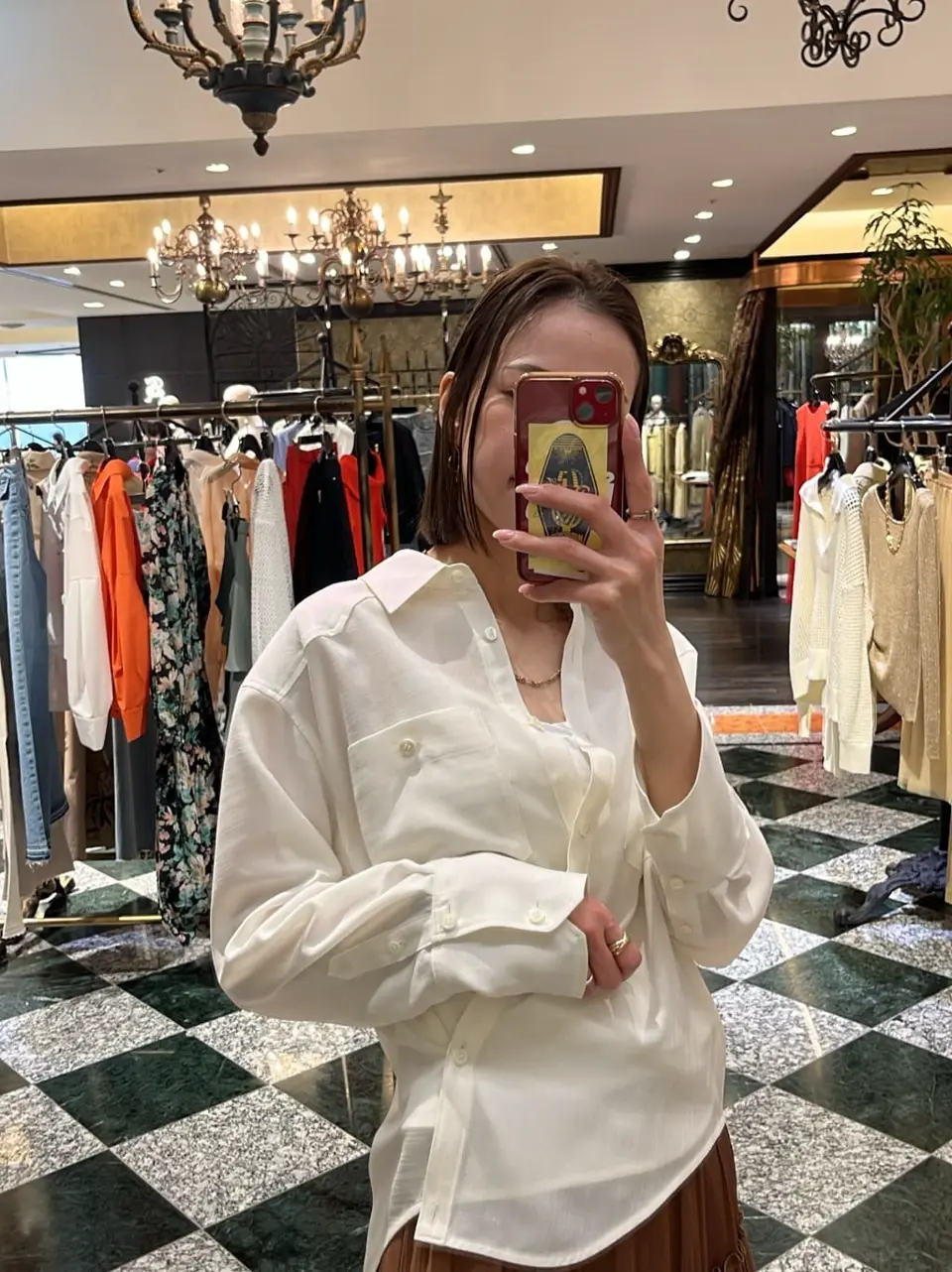 GRACE CONTINENTAL The Banquet 亀田 未希 コーディネート画像