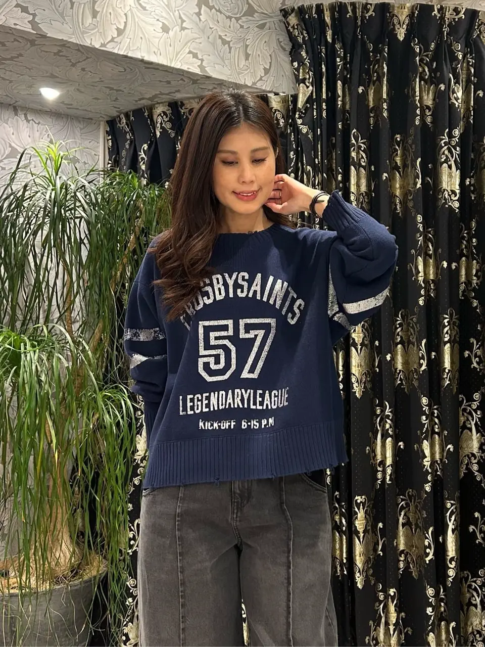 GRACE CONTINENTAL The Banquet 志田　悠 コーディネート画像