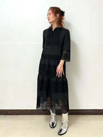 GRACE CONTINENTAL The Banquet Kogane. コーディネート画像