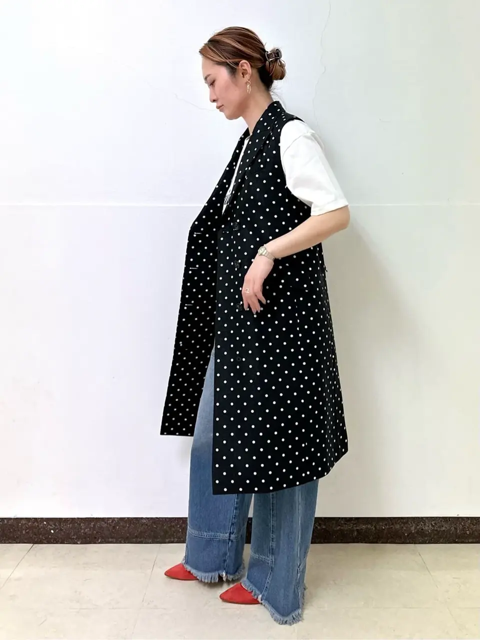 GRACE CONTINENTAL The Banquet Kogane. コーディネート画像