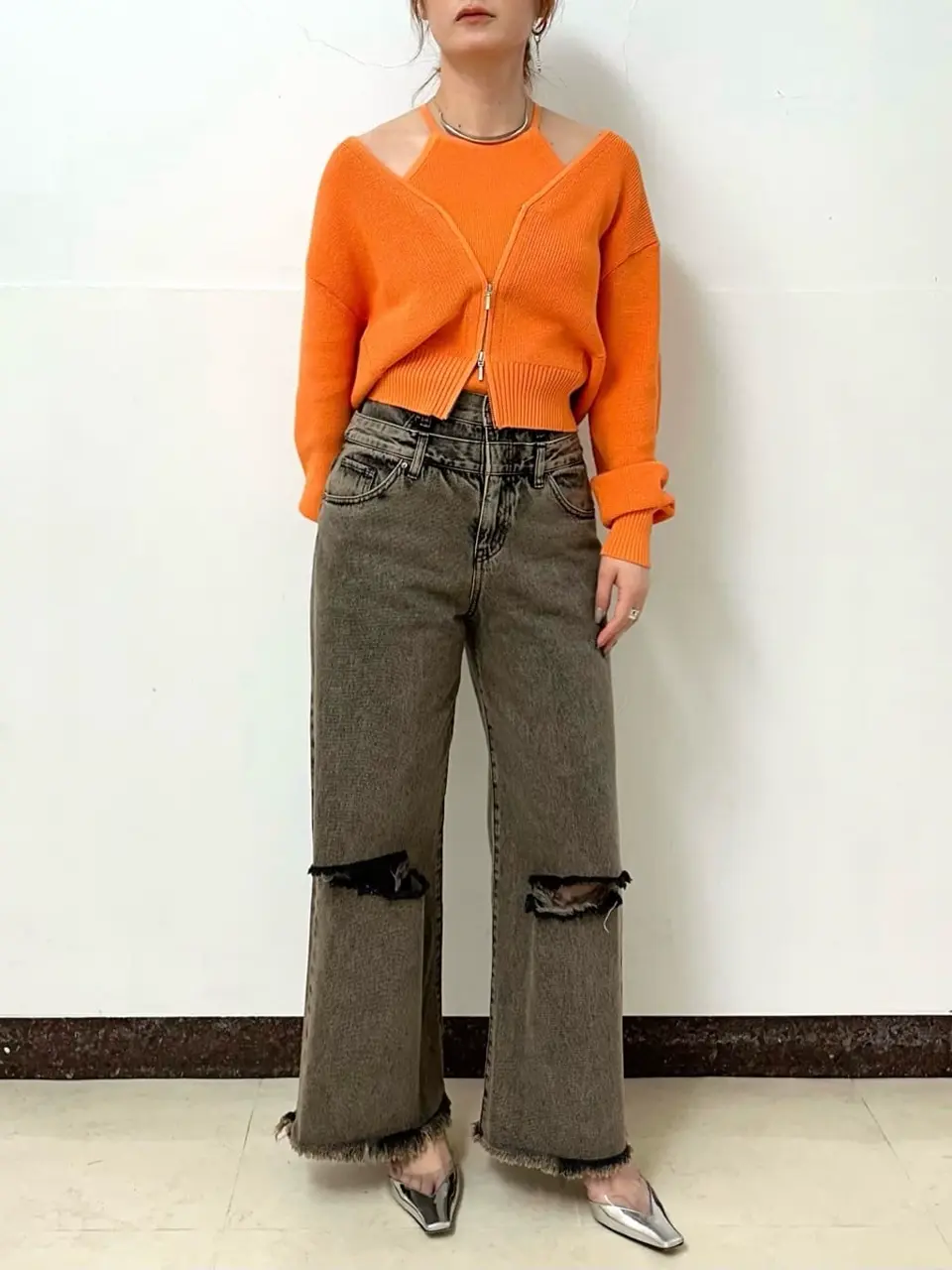 GRACE CONTINENTAL The Banquet Kogane. コーディネート画像