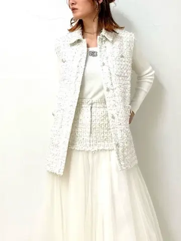 GRACE CONTINENTAL The Banquet Kogane. コーディネート画像