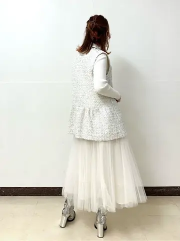 GRACE CONTINENTAL The Banquet Kogane. コーディネート画像