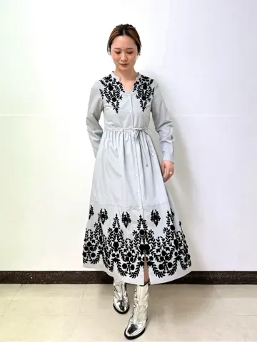 GRACE CONTINENTAL The Banquet Kogane. コーディネート画像