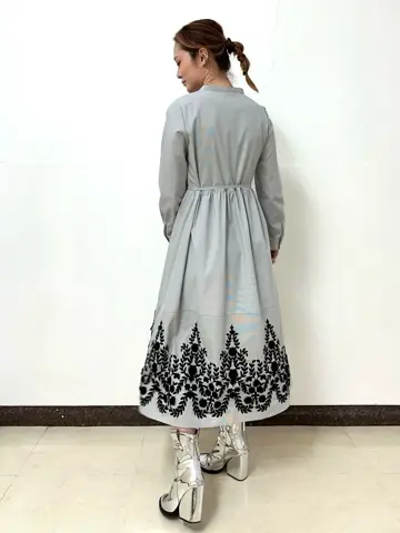 GRACE CONTINENTAL The Banquet Kogane. コーディネート画像