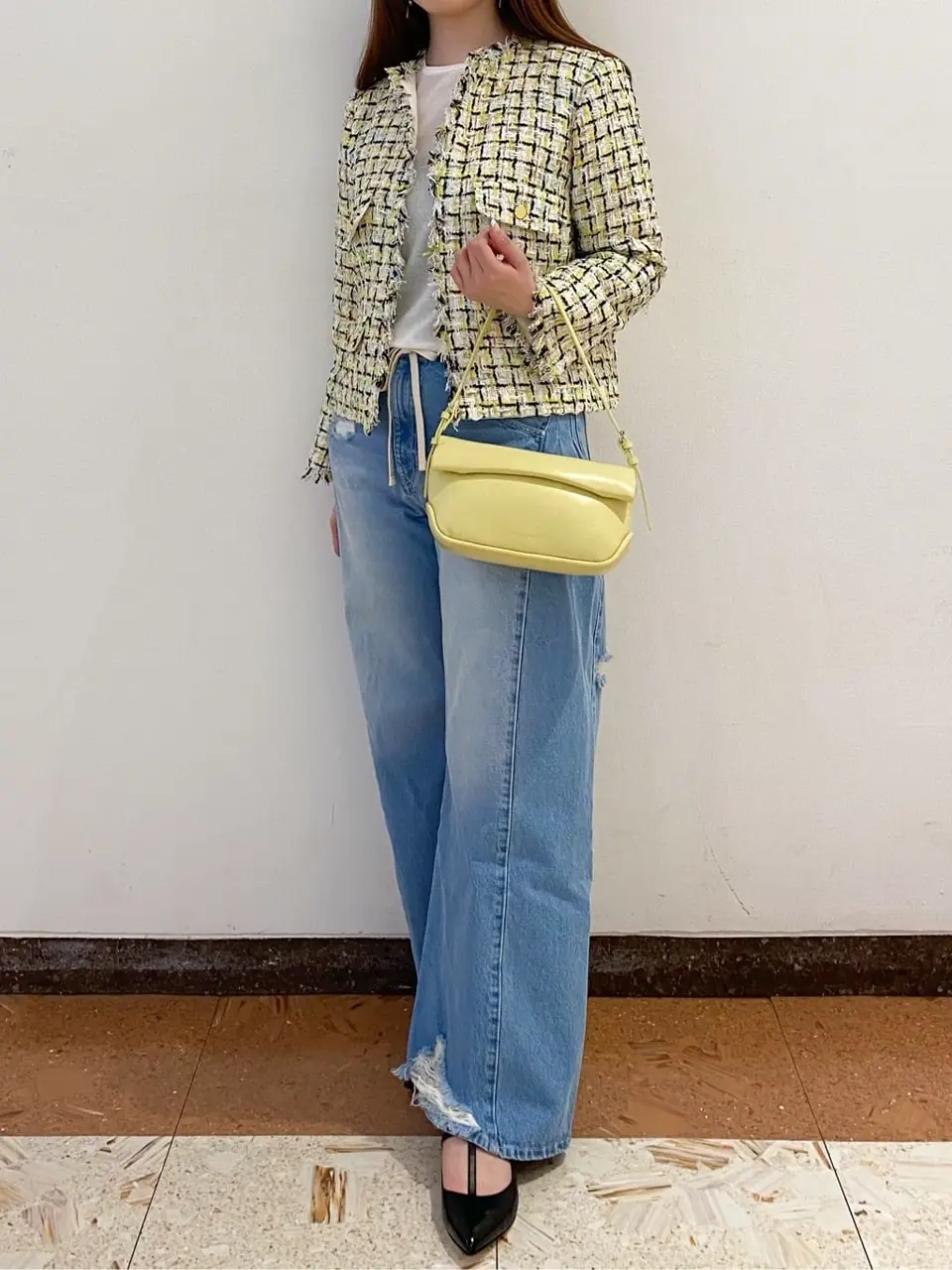 GRACE CONTINENTAL The Banquet mikiho コーディネート画像