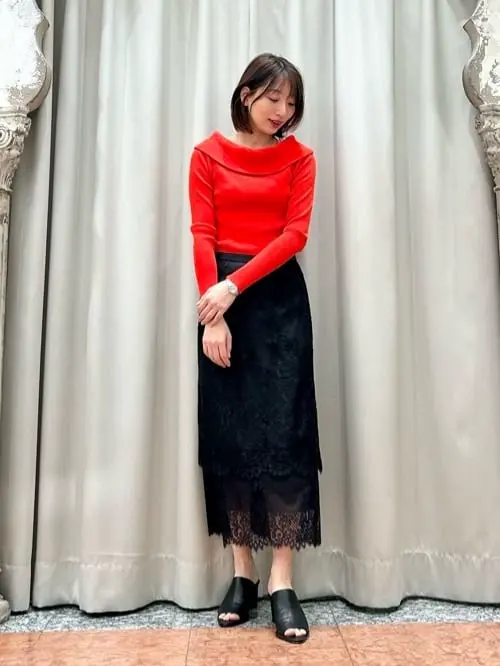 GRACE CONTINENTAL The Banquet eri コーディネート画像