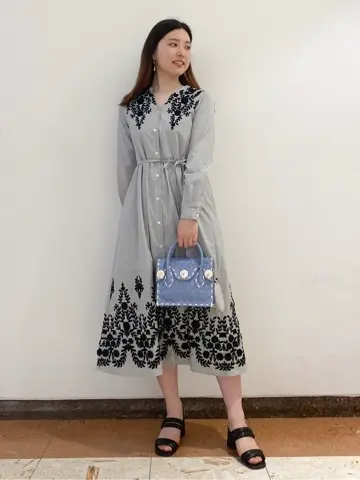 GRACE CONTINENTAL The Banquet mikiho コーディネート画像