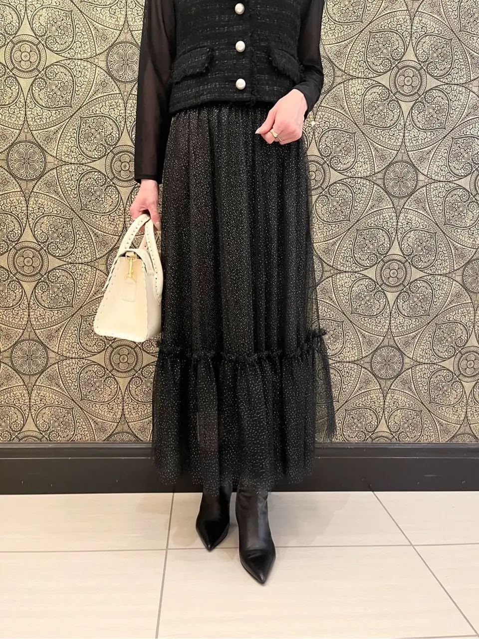 GRACE CONTINENTAL The Banquet 亀田 未希 コーディネート画像