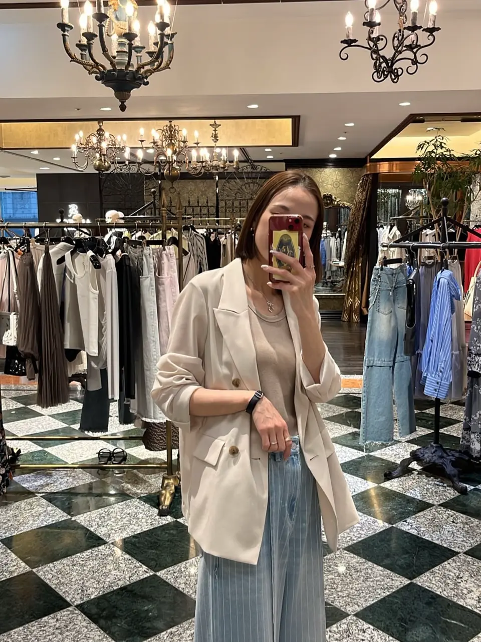 GRACE CONTINENTAL The Banquet 亀田 未希 コーディネート画像