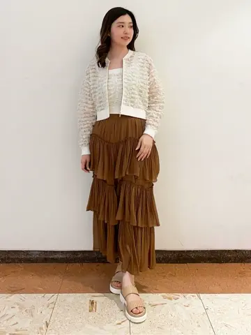 GRACE CONTINENTAL The Banquet mikiho コーディネート画像