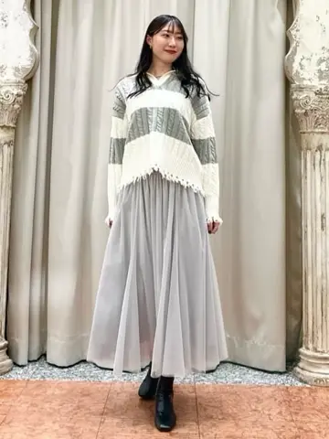 GRACE CONTINENTAL The Banquet 遠藤　みずき コーディネート画像