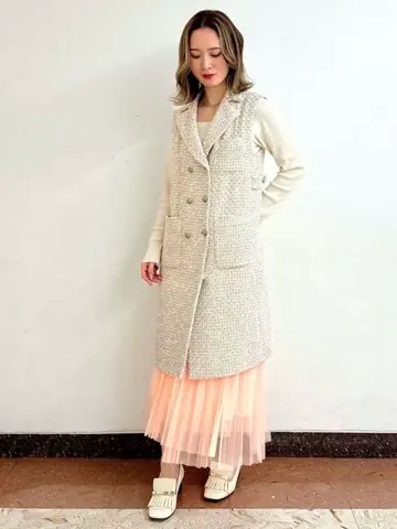 GRACE CONTINENTAL The Banquet Kogane. コーディネート画像