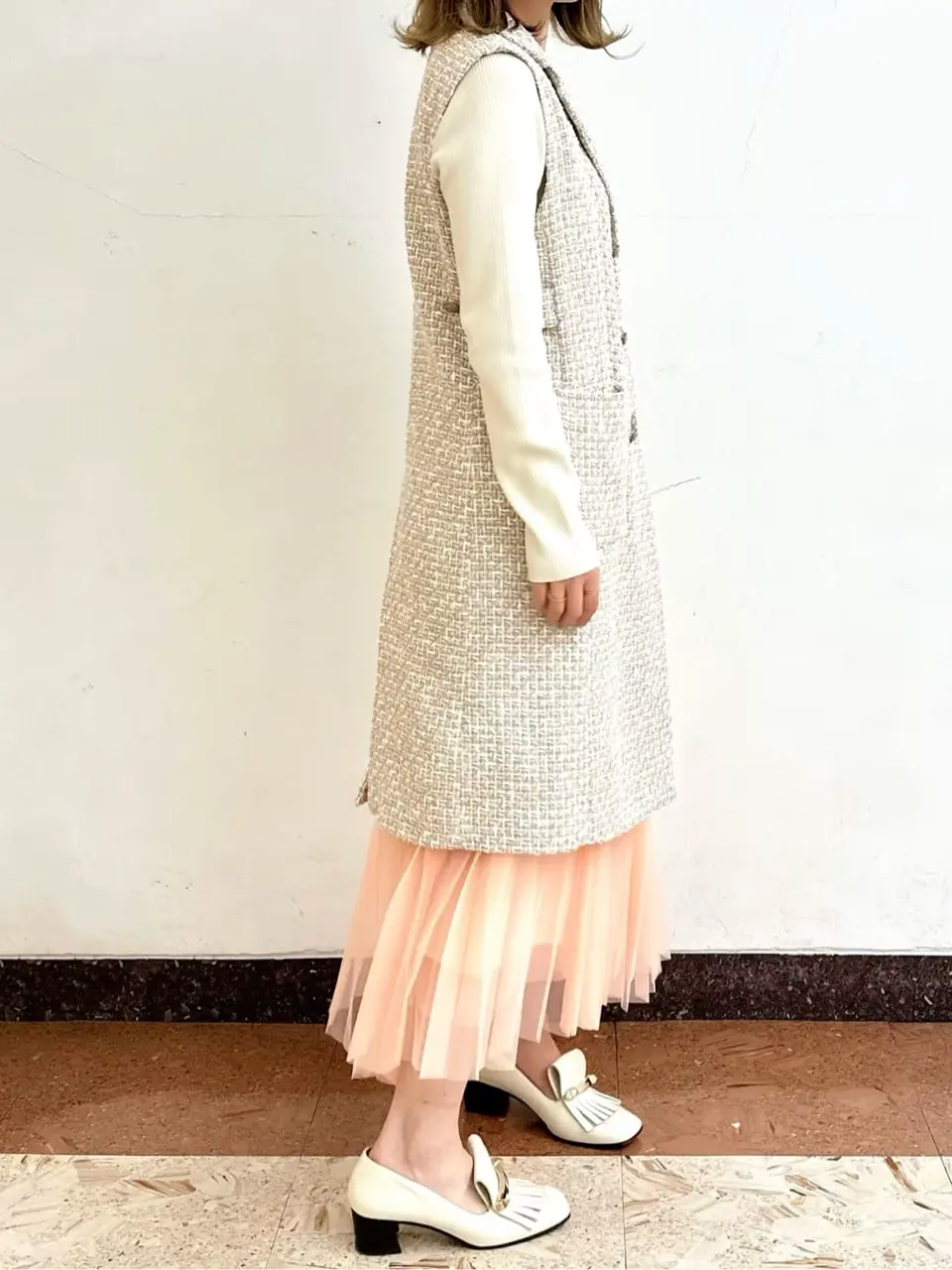 GRACE CONTINENTAL The Banquet Kogane. コーディネート画像