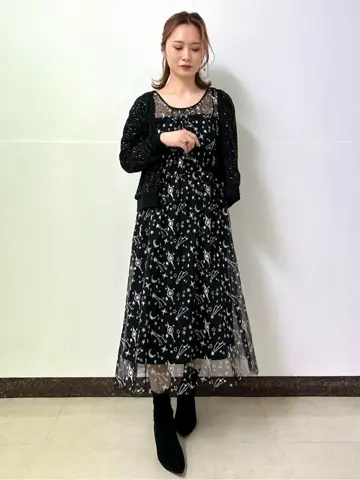 GRACE CONTINENTAL The Banquet Kogane. コーディネート画像