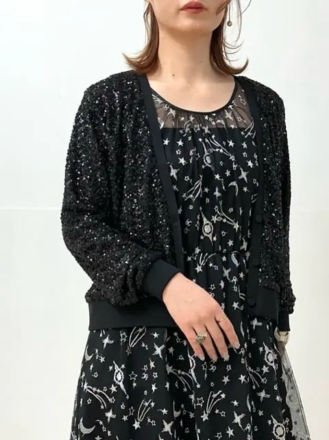 GRACE CONTINENTAL The Banquet Kogane. コーディネート画像