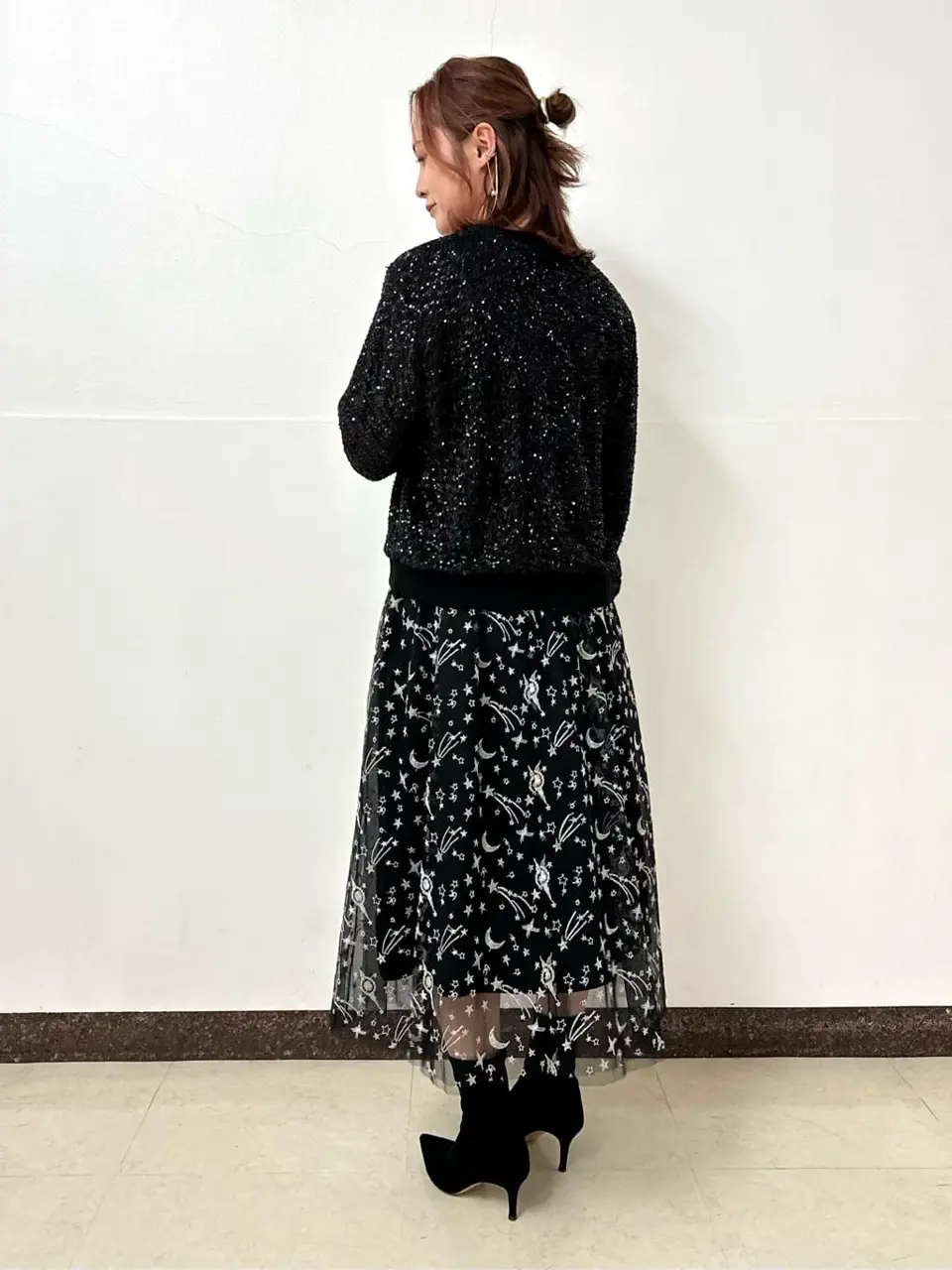 GRACE CONTINENTAL The Banquet Kogane. コーディネート画像