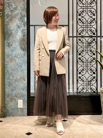 GRACE CONTINENTAL The Banquet 吉永　ひかる コーディネート画像