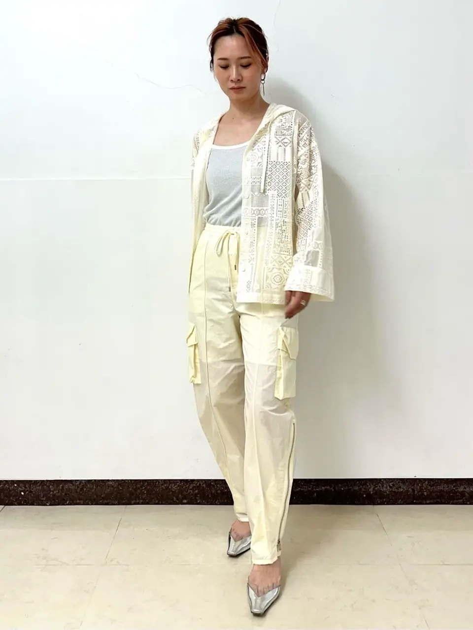 GRACE CONTINENTAL The Banquet Kogane. コーディネート画像