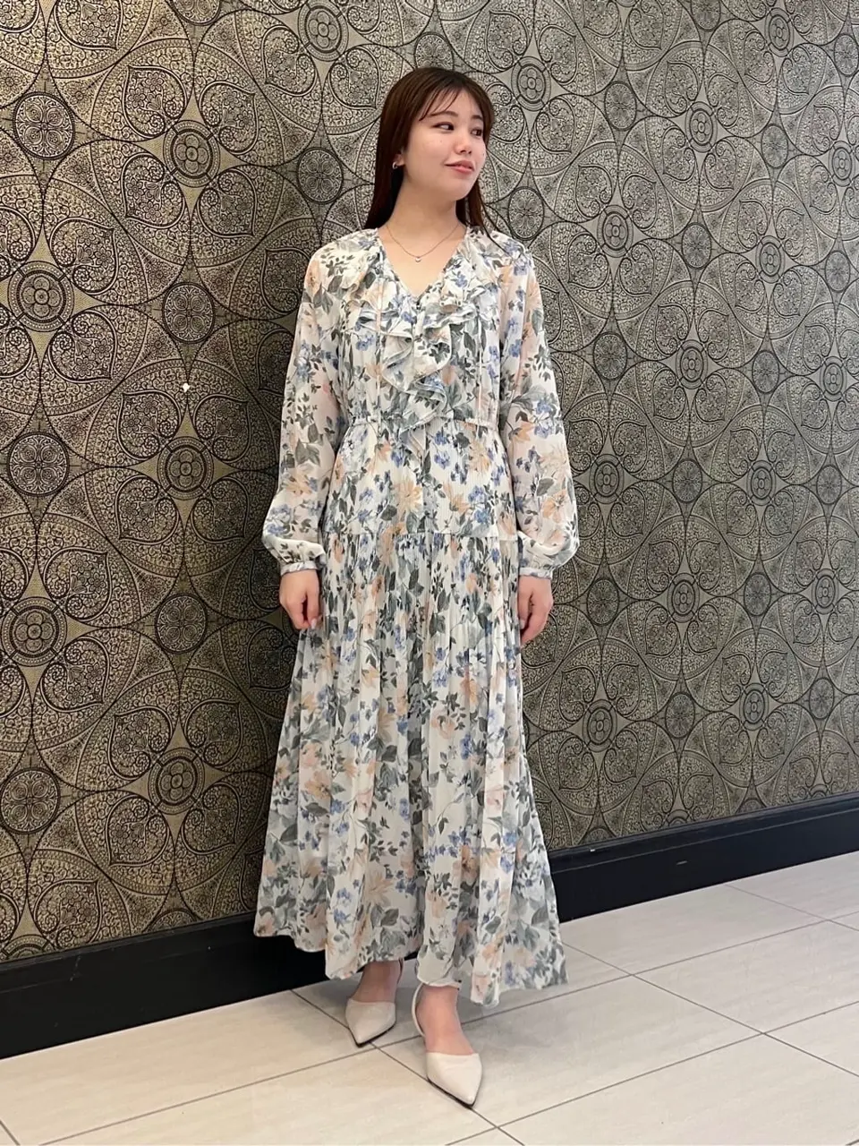 GRACE CONTINENTAL The Banquet 赤坂 梨来 コーディネート画像