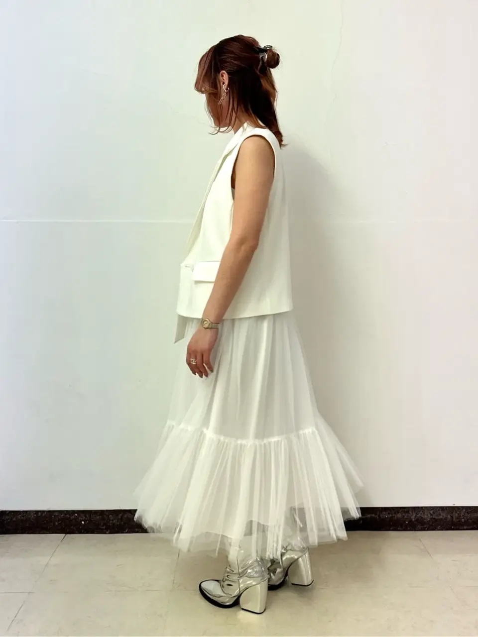 GRACE CONTINENTAL The Banquet Kogane. コーディネート画像