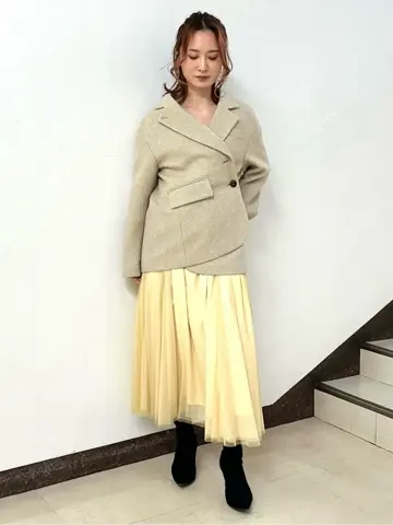 GRACE CONTINENTAL The Banquet Kogane. コーディネート画像