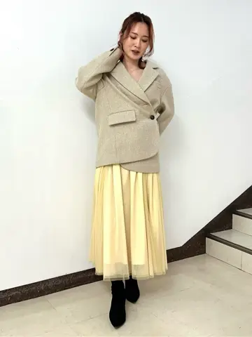 GRACE CONTINENTAL The Banquet Kogane. コーディネート画像