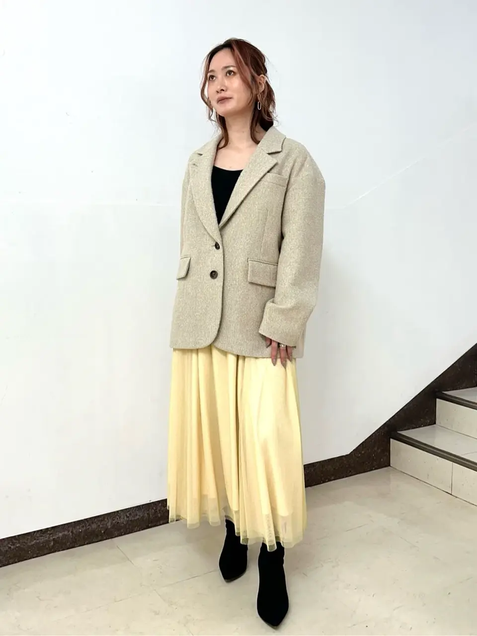 GRACE CONTINENTAL The Banquet Kogane. コーディネート画像